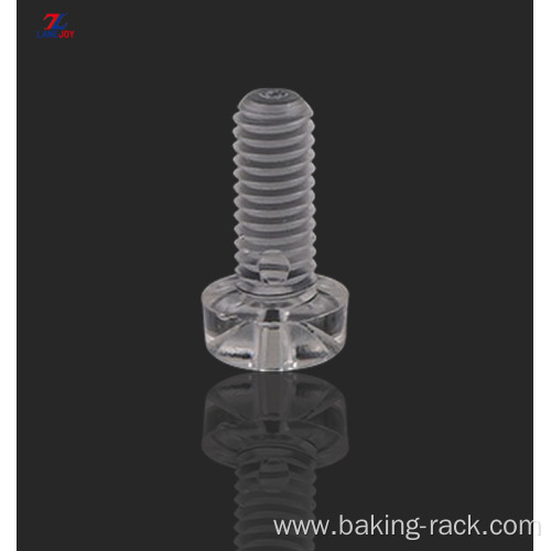 Acrylic Screw transparent plastic screw